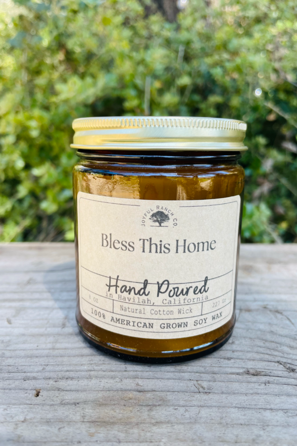 Bless This Home Soy Wax Candle