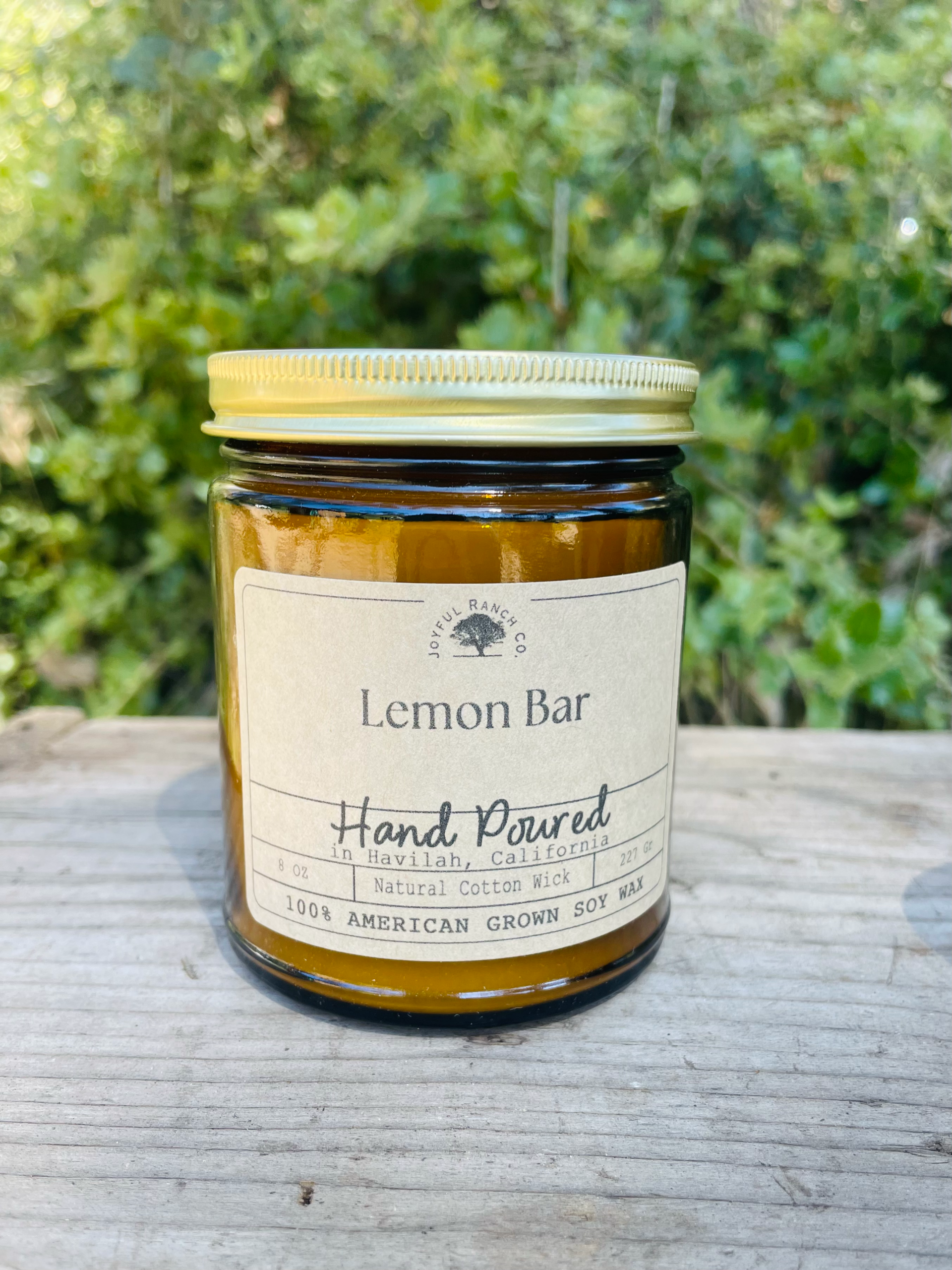 Lemon Bar Soy Wax Candle
