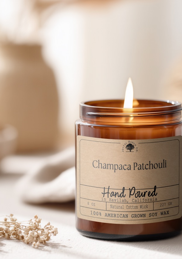 Champaca Patchouli Candle