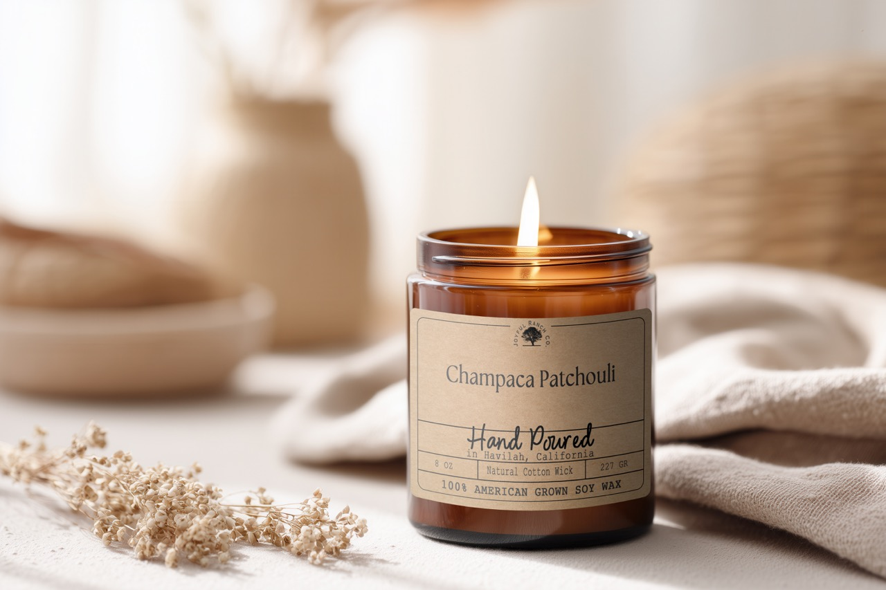 Champaca Patchouli Candle